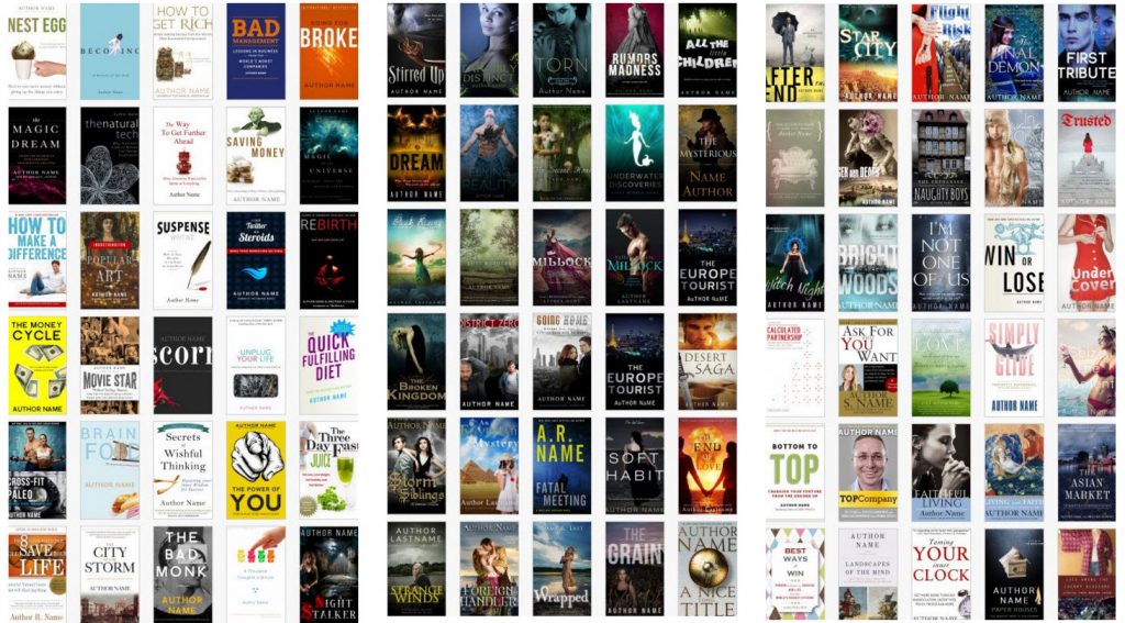 book cover design templates