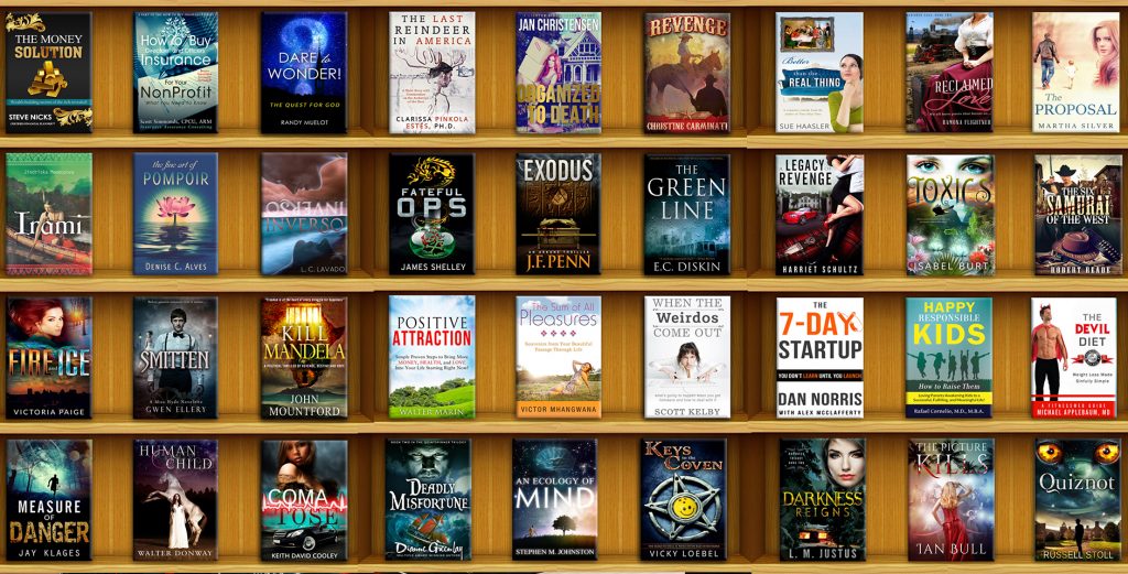 book cover designer examples portfolio