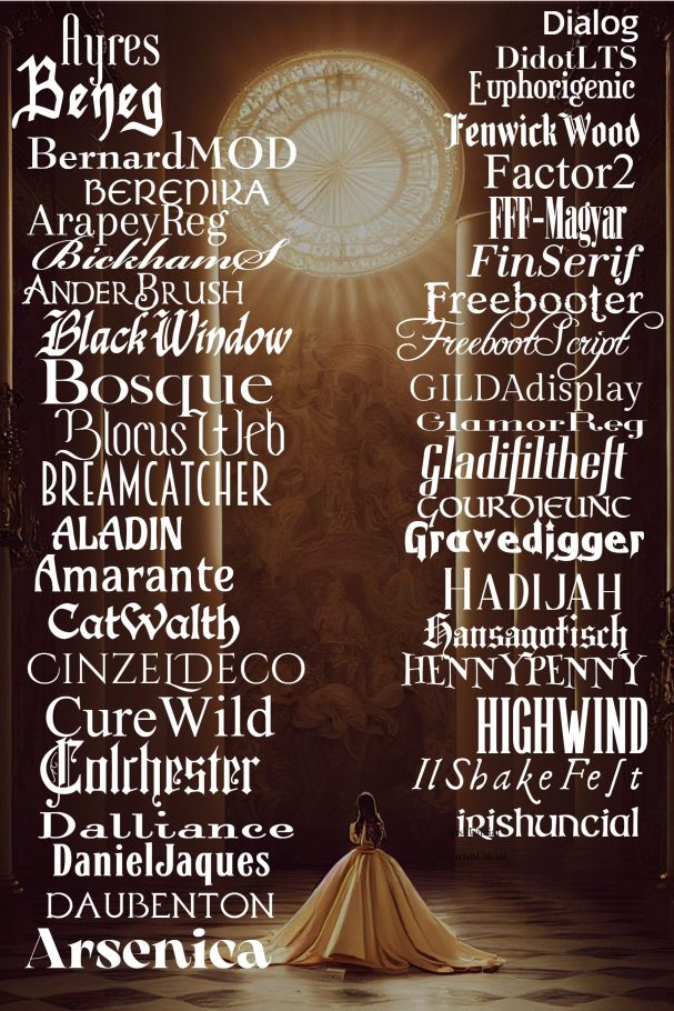 best fantasy fonts